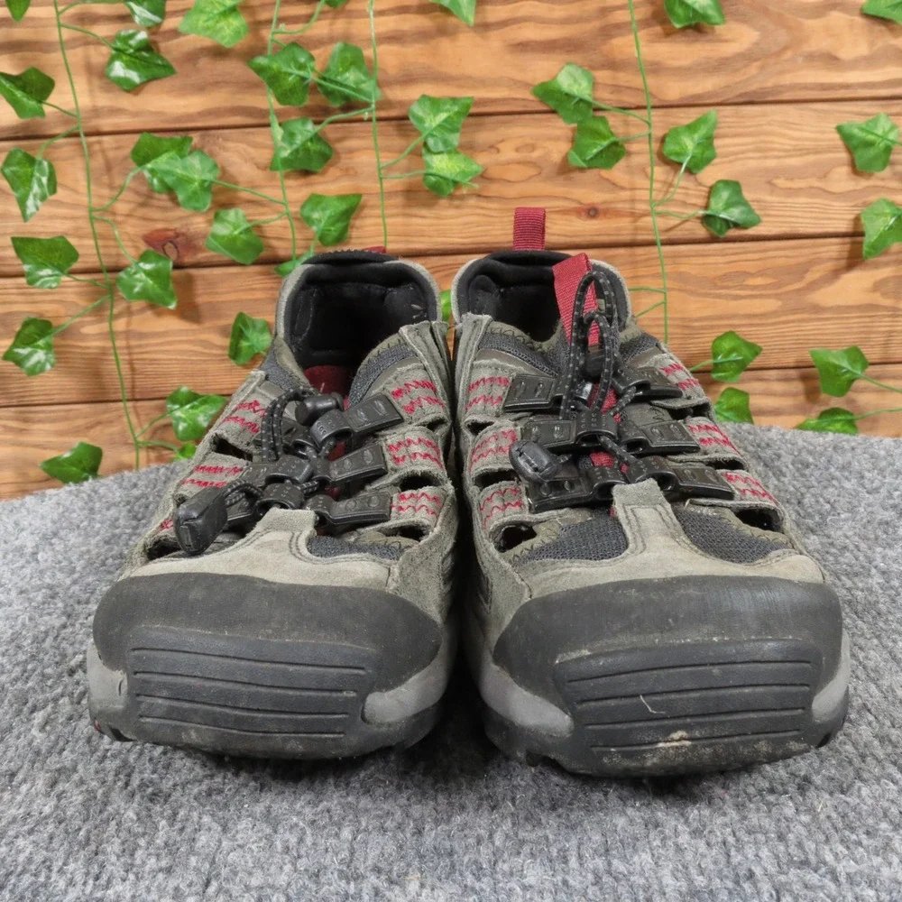 Ozark Trail River Men Water Shoes Size 8.5 Gray Leather Outdoor‎ Trail Hiking